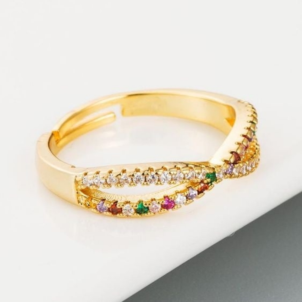 Colorful ring.